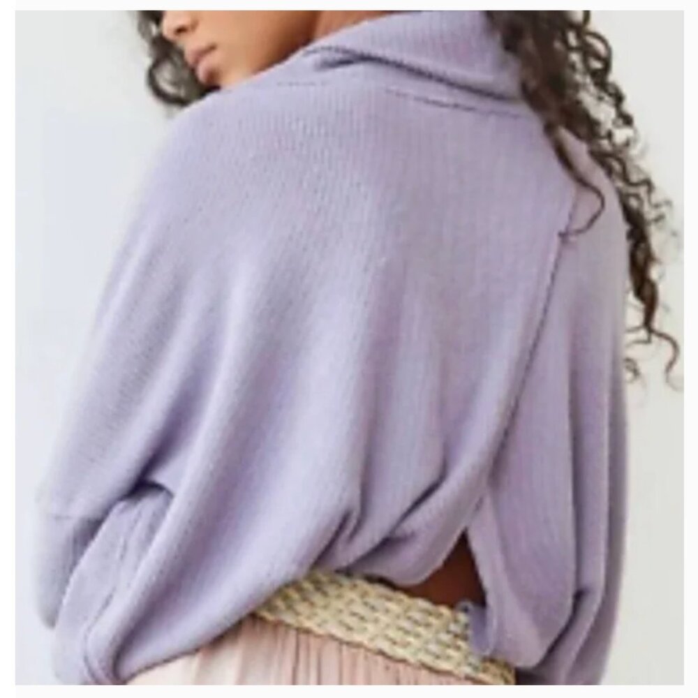 We the Free - Ribbed split back sweater - Picture 5 of 6